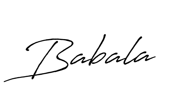 The best way (Antro_Vectra_Bolder) to make a short signature is to pick only two or three words in your name. The name Babala include a total of six letters. For converting this name. Babala signature style 7 images and pictures png