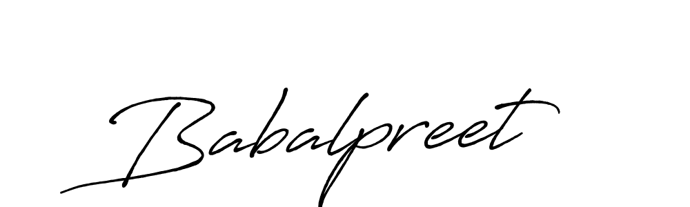 You should practise on your own different ways (Antro_Vectra_Bolder) to write your name (Babalpreet) in signature. don't let someone else do it for you. Babalpreet signature style 7 images and pictures png
