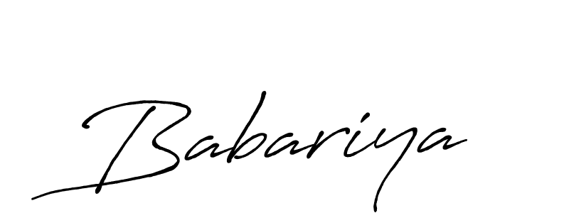 Also You can easily find your signature by using the search form. We will create Babariya name handwritten signature images for you free of cost using Antro_Vectra_Bolder sign style. Babariya signature style 7 images and pictures png