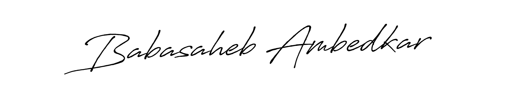 Make a beautiful signature design for name Babasaheb Ambedkar. With this signature (Antro_Vectra_Bolder) style, you can create a handwritten signature for free. Babasaheb Ambedkar signature style 7 images and pictures png