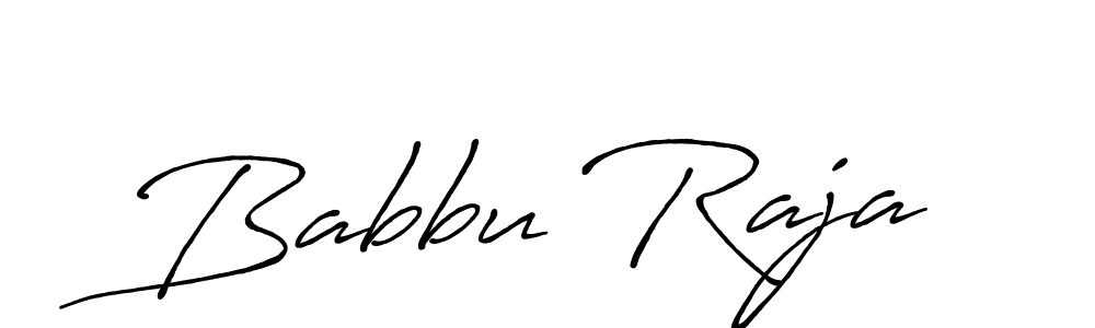 Use a signature maker to create a handwritten signature online. With this signature software, you can design (Antro_Vectra_Bolder) your own signature for name Babbu Raja. Babbu Raja signature style 7 images and pictures png