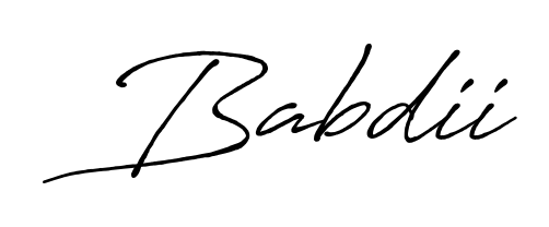 You can use this online signature creator to create a handwritten signature for the name Babdii. This is the best online autograph maker. Babdii signature style 7 images and pictures png
