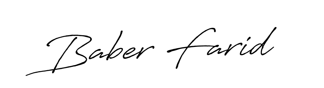 Similarly Antro_Vectra_Bolder is the best handwritten signature design. Signature creator online .You can use it as an online autograph creator for name Baber Farid. Baber Farid signature style 7 images and pictures png