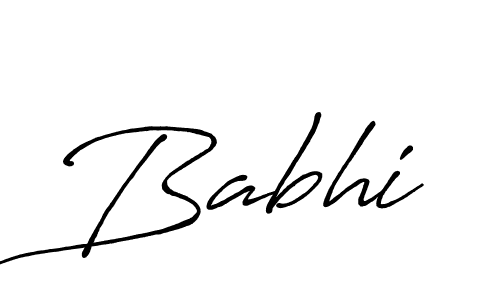 How to Draw Babhi signature style? Antro_Vectra_Bolder is a latest design signature styles for name Babhi. Babhi signature style 7 images and pictures png