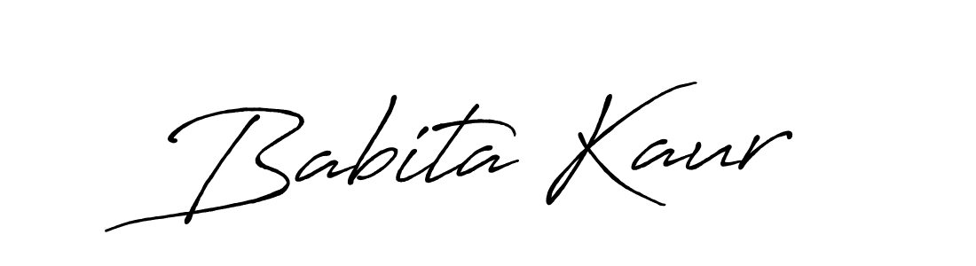 Also You can easily find your signature by using the search form. We will create Babita Kaur name handwritten signature images for you free of cost using Antro_Vectra_Bolder sign style. Babita Kaur signature style 7 images and pictures png