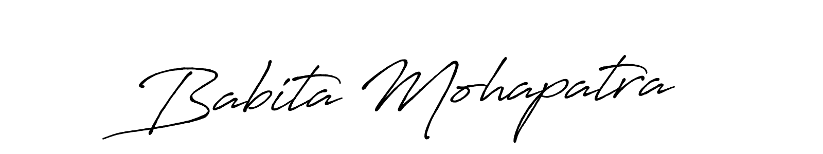 Make a beautiful signature design for name Babita Mohapatra. Use this online signature maker to create a handwritten signature for free. Babita Mohapatra signature style 7 images and pictures png
