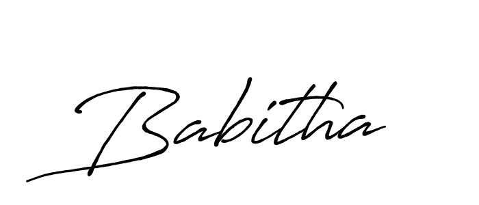 Make a beautiful signature design for name Babitha. Use this online signature maker to create a handwritten signature for free. Babitha signature style 7 images and pictures png