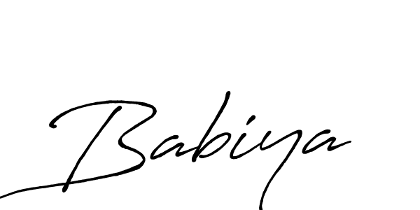 Antro_Vectra_Bolder is a professional signature style that is perfect for those who want to add a touch of class to their signature. It is also a great choice for those who want to make their signature more unique. Get Babiya name to fancy signature for free. Babiya signature style 7 images and pictures png