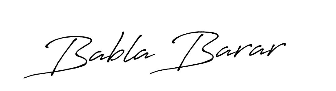 The best way (Antro_Vectra_Bolder) to make a short signature is to pick only two or three words in your name. The name Babla Barar include a total of six letters. For converting this name. Babla Barar signature style 7 images and pictures png