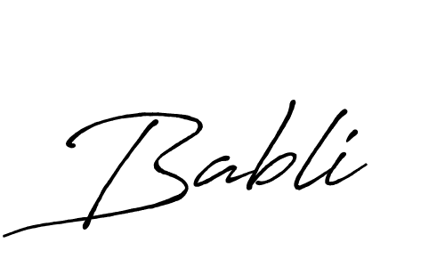 Also You can easily find your signature by using the search form. We will create Babli name handwritten signature images for you free of cost using Antro_Vectra_Bolder sign style. Babli signature style 7 images and pictures png