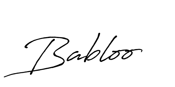 Make a beautiful signature design for name Babloo. Use this online signature maker to create a handwritten signature for free. Babloo signature style 7 images and pictures png