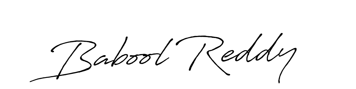 You should practise on your own different ways (Antro_Vectra_Bolder) to write your name (Babool Reddy) in signature. don't let someone else do it for you. Babool Reddy signature style 7 images and pictures png