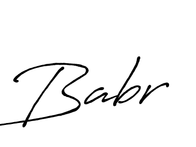 Create a beautiful signature design for name Babr. With this signature (Antro_Vectra_Bolder) fonts, you can make a handwritten signature for free. Babr signature style 7 images and pictures png