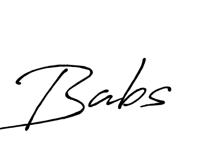 It looks lik you need a new signature style for name Babs. Design unique handwritten (Antro_Vectra_Bolder) signature with our free signature maker in just a few clicks. Babs signature style 7 images and pictures png