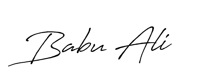 Make a beautiful signature design for name Babu Ali. Use this online signature maker to create a handwritten signature for free. Babu Ali signature style 7 images and pictures png