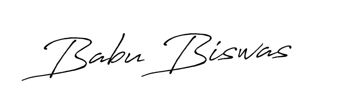 Use a signature maker to create a handwritten signature online. With this signature software, you can design (Antro_Vectra_Bolder) your own signature for name Babu Biswas. Babu Biswas signature style 7 images and pictures png