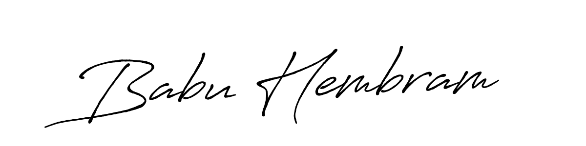 Best and Professional Signature Style for Babu Hembram. Antro_Vectra_Bolder Best Signature Style Collection. Babu Hembram signature style 7 images and pictures png