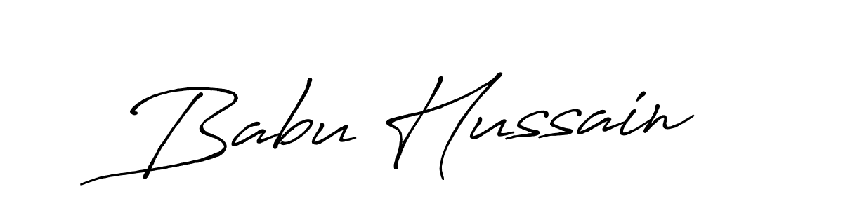 Make a short Babu Hussain signature style. Manage your documents anywhere anytime using Antro_Vectra_Bolder. Create and add eSignatures, submit forms, share and send files easily. Babu Hussain signature style 7 images and pictures png