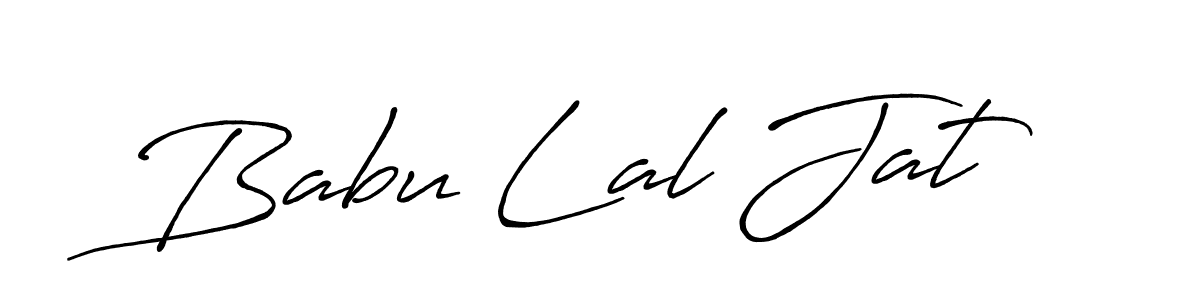 It looks lik you need a new signature style for name Babu Lal Jat. Design unique handwritten (Antro_Vectra_Bolder) signature with our free signature maker in just a few clicks. Babu Lal Jat signature style 7 images and pictures png