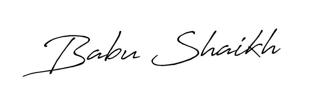 How to Draw Babu Shaikh signature style? Antro_Vectra_Bolder is a latest design signature styles for name Babu Shaikh. Babu Shaikh signature style 7 images and pictures png