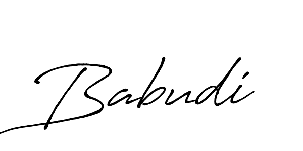 Also You can easily find your signature by using the search form. We will create Babudi name handwritten signature images for you free of cost using Antro_Vectra_Bolder sign style. Babudi signature style 7 images and pictures png