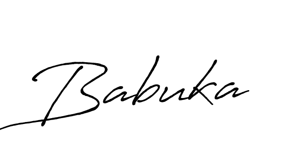 You should practise on your own different ways (Antro_Vectra_Bolder) to write your name (Babuka) in signature. don't let someone else do it for you. Babuka signature style 7 images and pictures png