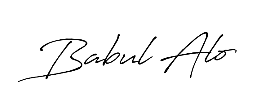 Here are the top 10 professional signature styles for the name Babul Alo. These are the best autograph styles you can use for your name. Babul Alo signature style 7 images and pictures png