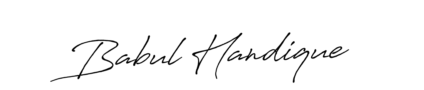 Make a beautiful signature design for name Babul Handique. Use this online signature maker to create a handwritten signature for free. Babul Handique signature style 7 images and pictures png