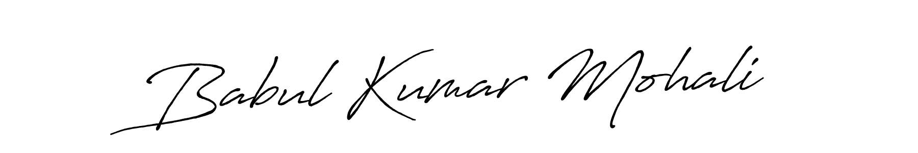 How to Draw Babul Kumar Mohali signature style? Antro_Vectra_Bolder is a latest design signature styles for name Babul Kumar Mohali. Babul Kumar Mohali signature style 7 images and pictures png