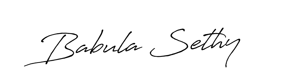 You should practise on your own different ways (Antro_Vectra_Bolder) to write your name (Babula Sethy) in signature. don't let someone else do it for you. Babula Sethy signature style 7 images and pictures png