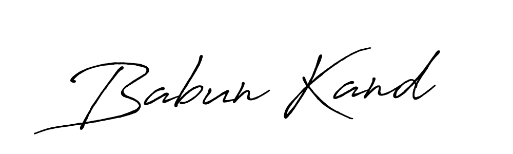 Create a beautiful signature design for name Babun Kand. With this signature (Antro_Vectra_Bolder) fonts, you can make a handwritten signature for free. Babun Kand signature style 7 images and pictures png