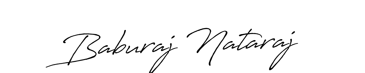 It looks lik you need a new signature style for name Baburaj Nataraj. Design unique handwritten (Antro_Vectra_Bolder) signature with our free signature maker in just a few clicks. Baburaj Nataraj signature style 7 images and pictures png