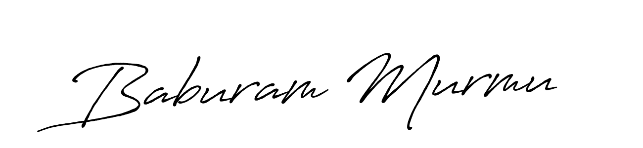 Design your own signature with our free online signature maker. With this signature software, you can create a handwritten (Antro_Vectra_Bolder) signature for name Baburam Murmu. Baburam Murmu signature style 7 images and pictures png