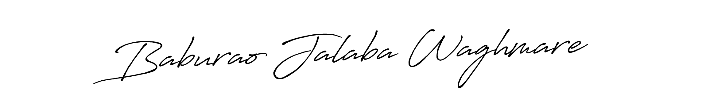 It looks lik you need a new signature style for name Baburao Jalaba Waghmare. Design unique handwritten (Antro_Vectra_Bolder) signature with our free signature maker in just a few clicks. Baburao Jalaba Waghmare signature style 7 images and pictures png