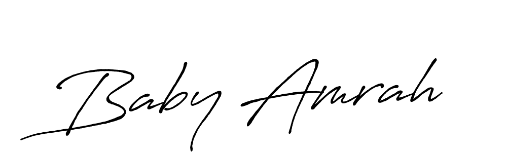 Best and Professional Signature Style for Baby Amrah. Antro_Vectra_Bolder Best Signature Style Collection. Baby Amrah signature style 7 images and pictures png