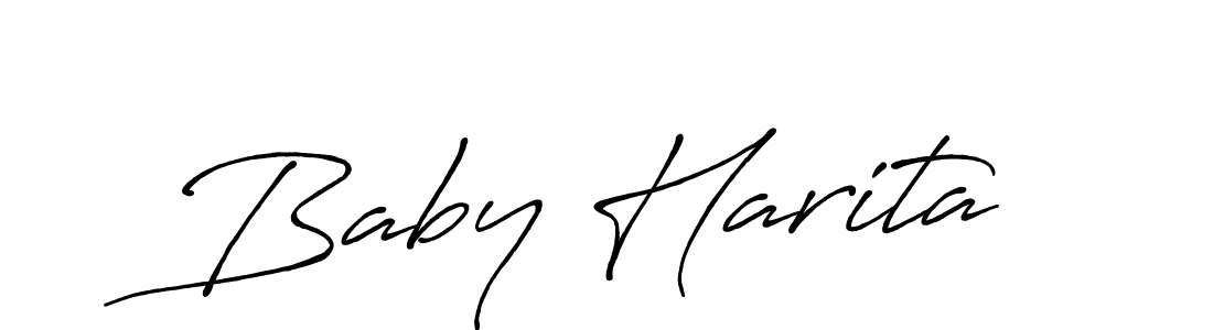 See photos of Baby Harita official signature by Spectra . Check more albums & portfolios. Read reviews & check more about Antro_Vectra_Bolder font. Baby Harita signature style 7 images and pictures png