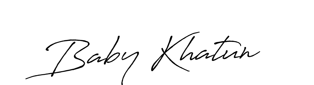 Make a short Baby Khatun signature style. Manage your documents anywhere anytime using Antro_Vectra_Bolder. Create and add eSignatures, submit forms, share and send files easily. Baby Khatun signature style 7 images and pictures png