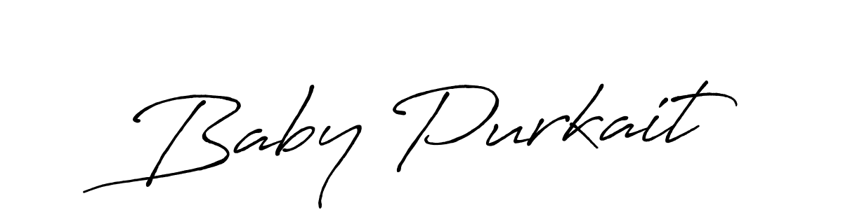Also You can easily find your signature by using the search form. We will create Baby Purkait name handwritten signature images for you free of cost using Antro_Vectra_Bolder sign style. Baby Purkait signature style 7 images and pictures png