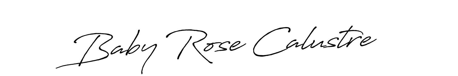 It looks lik you need a new signature style for name Baby Rose Calustre. Design unique handwritten (Antro_Vectra_Bolder) signature with our free signature maker in just a few clicks. Baby Rose Calustre signature style 7 images and pictures png