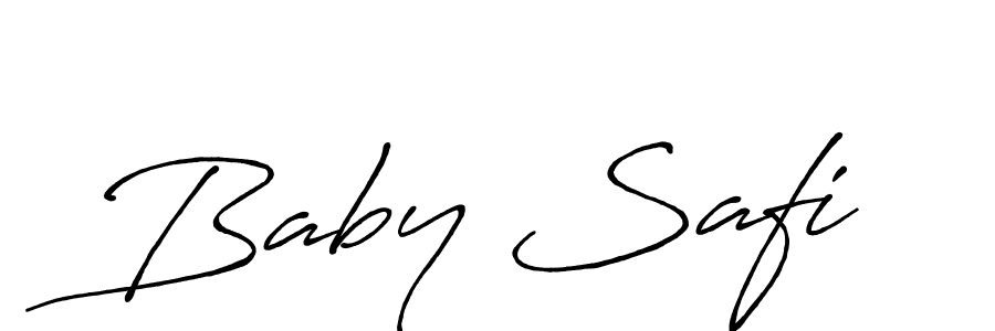 if you are searching for the best signature style for your name Baby Safi. so please give up your signature search. here we have designed multiple signature styles  using Antro_Vectra_Bolder. Baby Safi signature style 7 images and pictures png