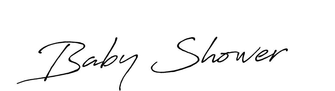 Best and Professional Signature Style for Baby Shower. Antro_Vectra_Bolder Best Signature Style Collection. Baby Shower signature style 7 images and pictures png