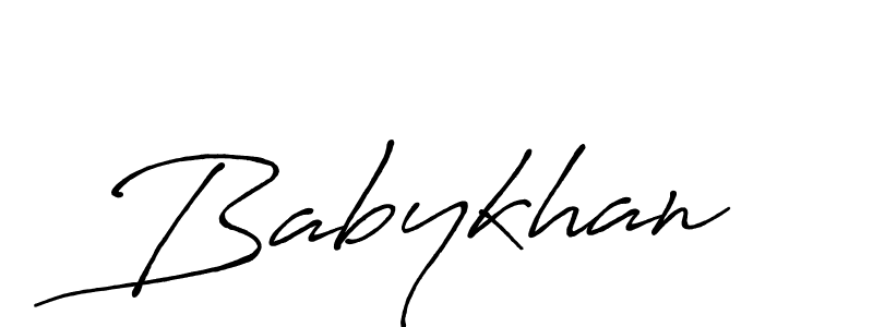 Once you've used our free online signature maker to create your best signature Antro_Vectra_Bolder style, it's time to enjoy all of the benefits that Babykhan name signing documents. Babykhan signature style 7 images and pictures png