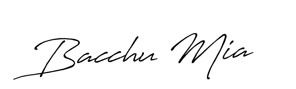 Best and Professional Signature Style for Bacchu Mia. Antro_Vectra_Bolder Best Signature Style Collection. Bacchu Mia signature style 7 images and pictures png