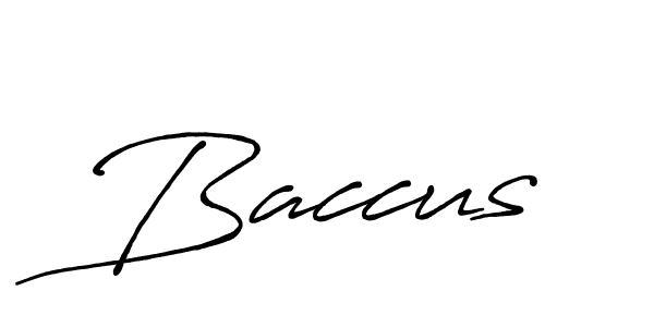 Make a beautiful signature design for name Baccus. Use this online signature maker to create a handwritten signature for free. Baccus signature style 7 images and pictures png