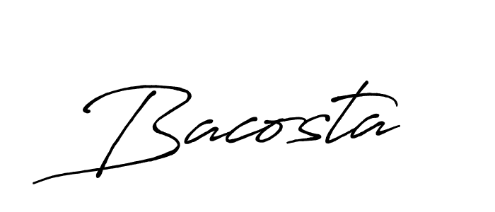 How to Draw Bacosta signature style? Antro_Vectra_Bolder is a latest design signature styles for name Bacosta. Bacosta signature style 7 images and pictures png