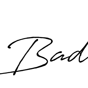 Also You can easily find your signature by using the search form. We will create Bad name handwritten signature images for you free of cost using Antro_Vectra_Bolder sign style. Bad signature style 7 images and pictures png