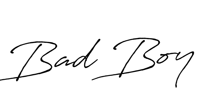 Also You can easily find your signature by using the search form. We will create Bad Boy name handwritten signature images for you free of cost using Antro_Vectra_Bolder sign style. Bad Boy signature style 7 images and pictures png