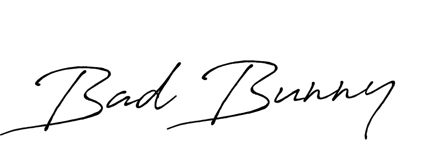 Make a short Bad Bunny signature style. Manage your documents anywhere anytime using Antro_Vectra_Bolder. Create and add eSignatures, submit forms, share and send files easily. Bad Bunny signature style 7 images and pictures png
