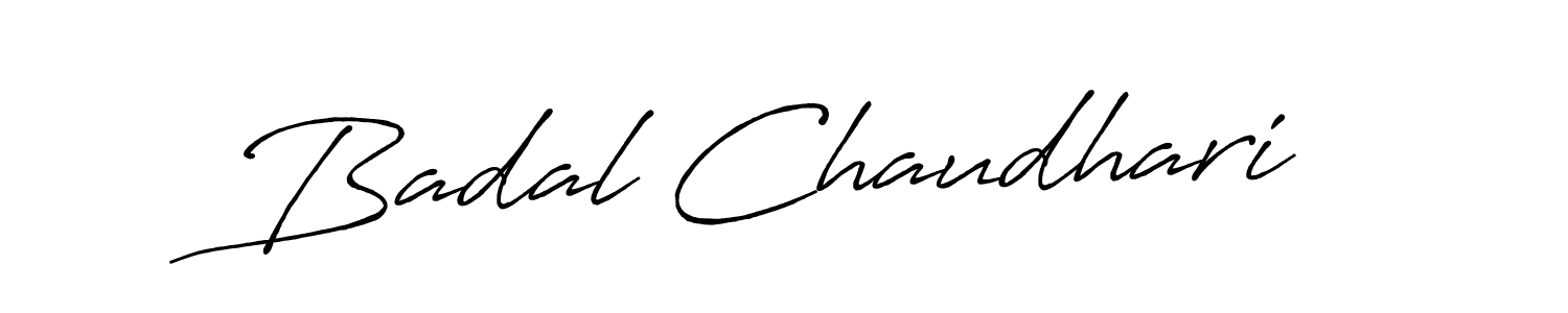 This is the best signature style for the Badal Chaudhari name. Also you like these signature font (Antro_Vectra_Bolder). Mix name signature. Badal Chaudhari signature style 7 images and pictures png