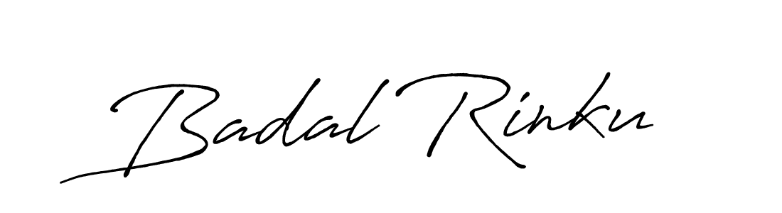 It looks lik you need a new signature style for name Badal Rinku. Design unique handwritten (Antro_Vectra_Bolder) signature with our free signature maker in just a few clicks. Badal Rinku signature style 7 images and pictures png
